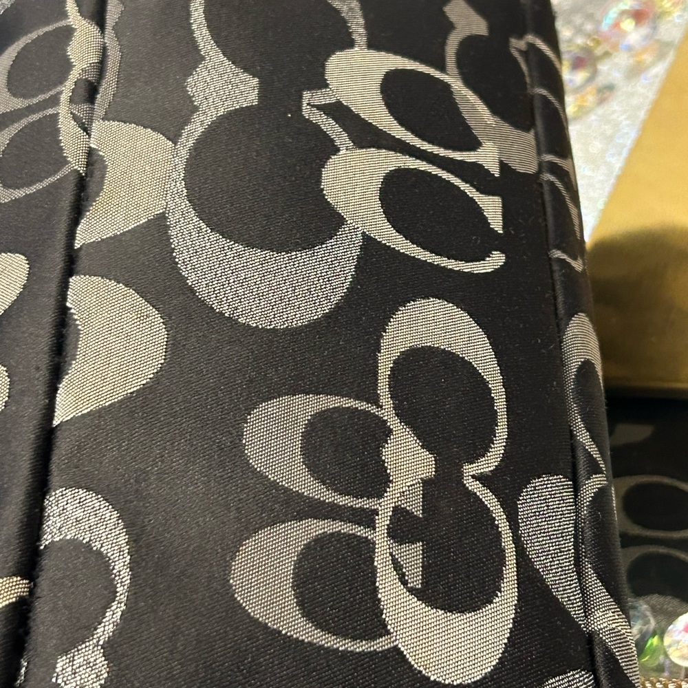 Coach Black and Gray Tote Bag - Picture 9 of 16
